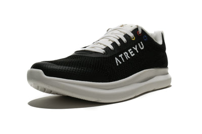 Atreyu lightweight running shoes black angle