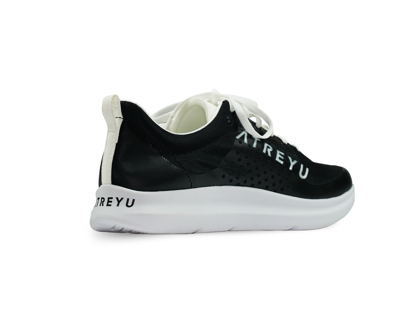 Atreyu Base Model - Lightweight running shoes back angle black