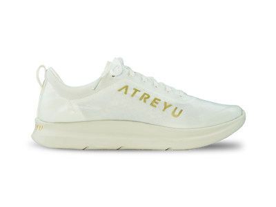 Atreyu Base Model - Lightweight running shoes medial white